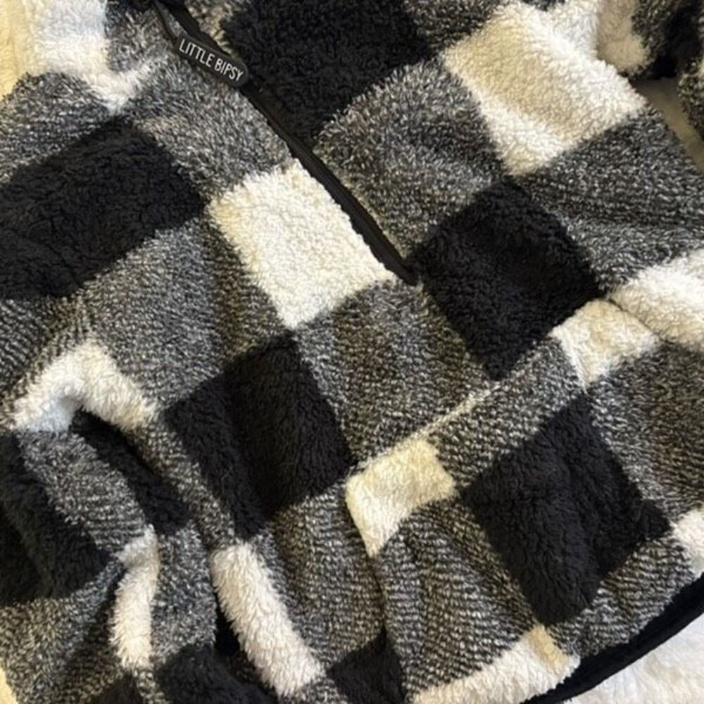 Little Bipsy Sherpa pullover toddler size 3/4